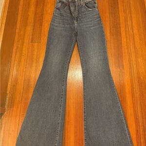 Abercrombie & Fitch Dark Blue Flare Jeans